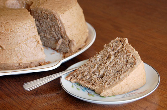 Coffee Sponge Cake for Spring