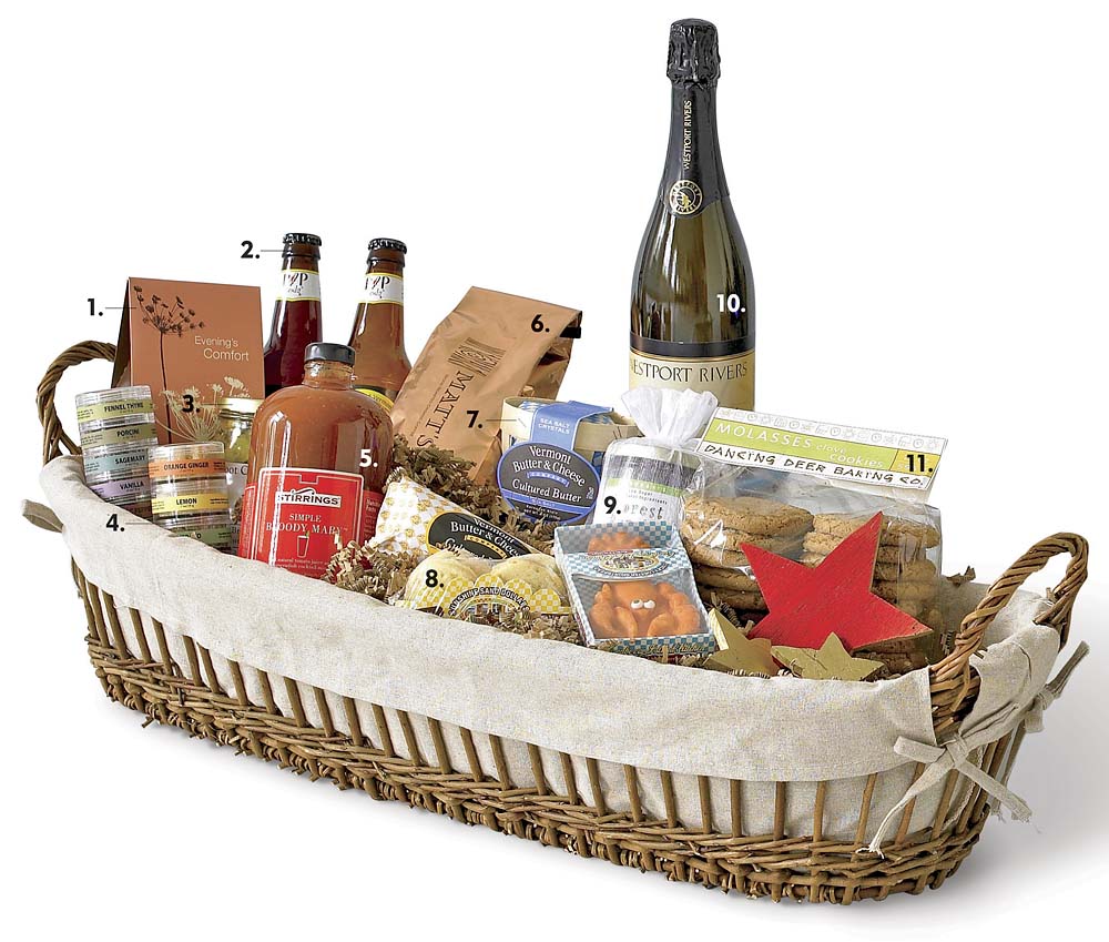 Holiday Basket of New England Foods