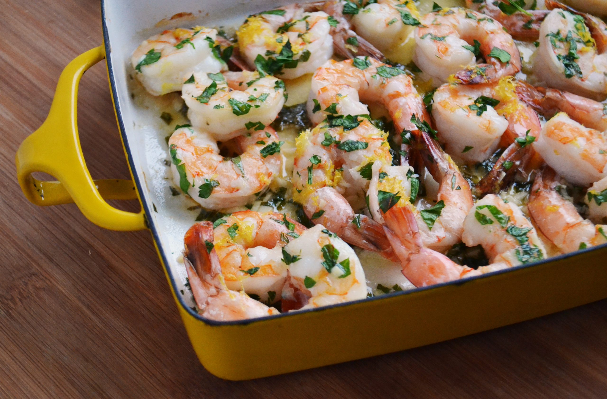Easy Baked Jumbo Shrimp
