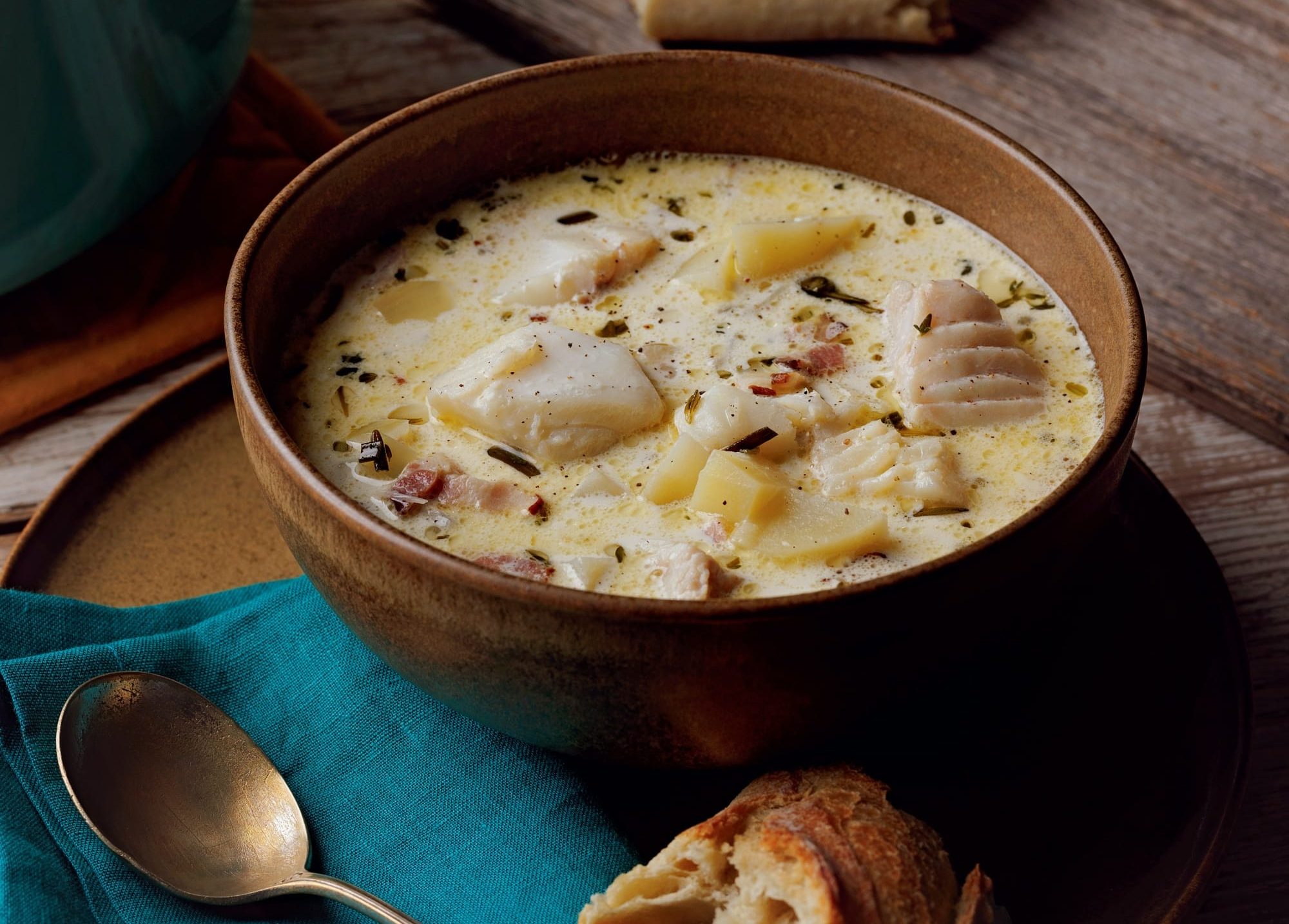 Fish & Whistle’s Fish Chowder