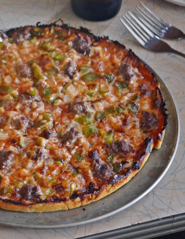 hamburger bar pizza