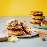 Crispy Cod Cakes with Tartar Sauce