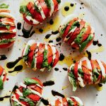 Hasselback Caprese
