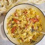 Lobster and Herb Pappardelle