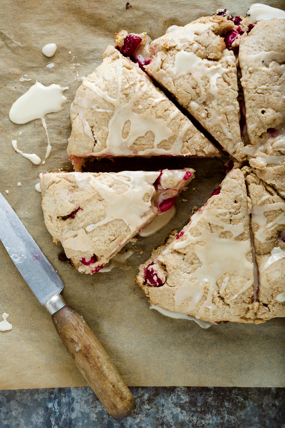 Whole-Wheat Maple-Cranberry Scones