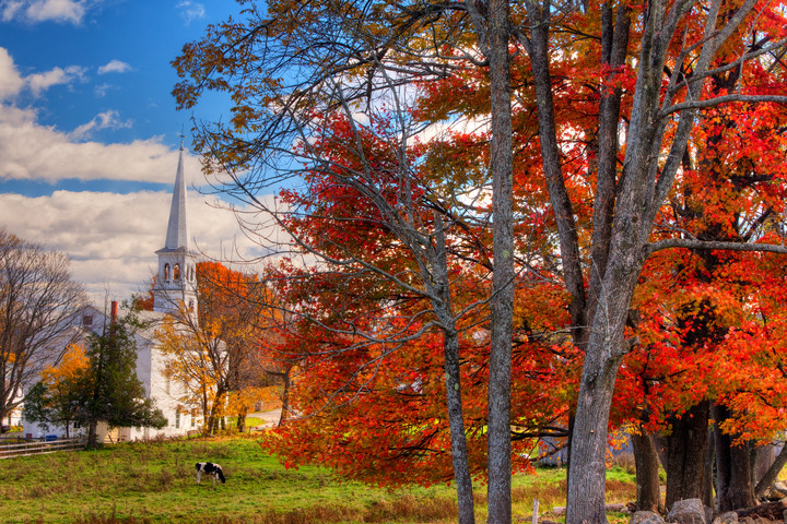 Prettiest Fall Foliage Villages in Vermont