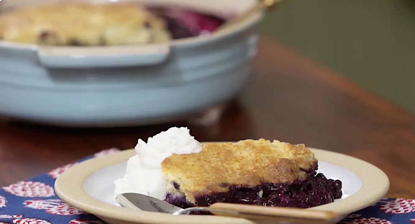 How to Make Blueberry Cobbler with Fresh Berries Biscuit Topping