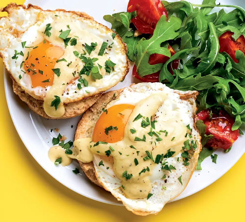 Rosemary Biscuit Eggs Benedict