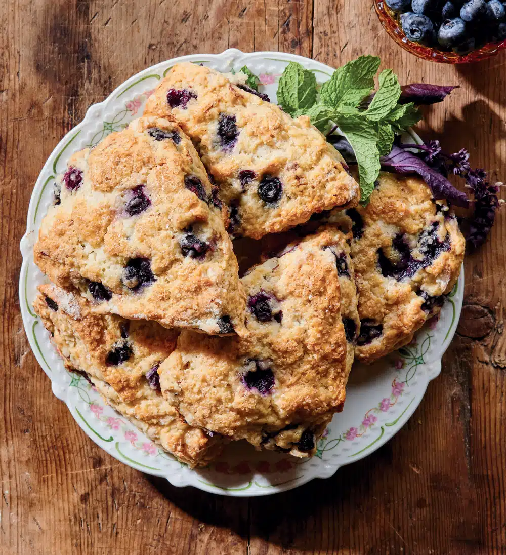 Blackberry-Almond Scones