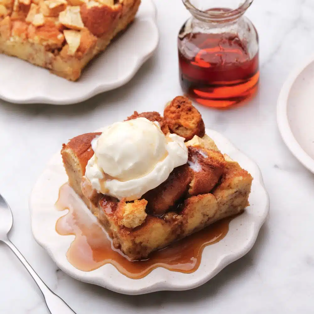 Cider Hill Farm Cider Doughnut Bread Pudding