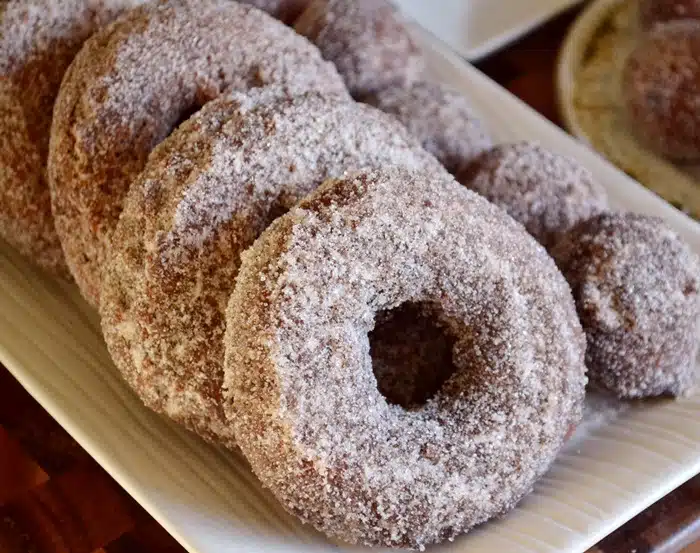 Homemade Apple Cider Donuts