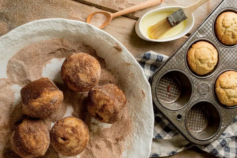 Cider Doughnut Muffins