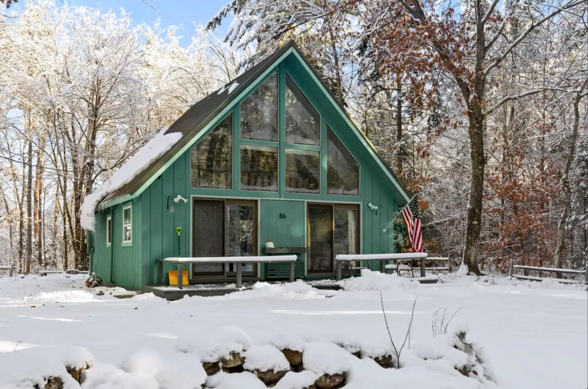 House for Sale: A 1971 New Hampshire Mountain Cabin