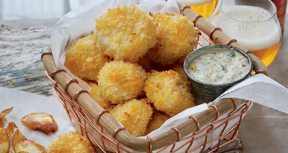 Crispy Oven-Fried Scallops