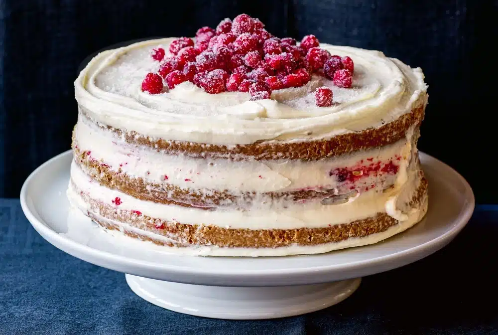 Dorie Greenspan’s Triple-Layer Parsnip and Cranberry Cake