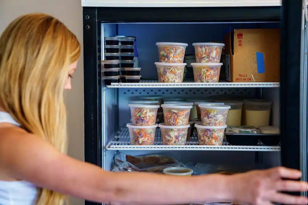 The Giving Fridge in Middlebury, Vermont