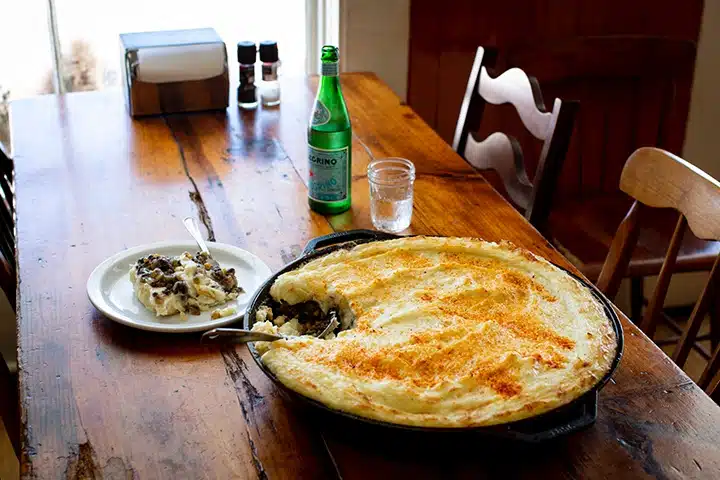 Harrisville General Store’s Shepherd’s Pie