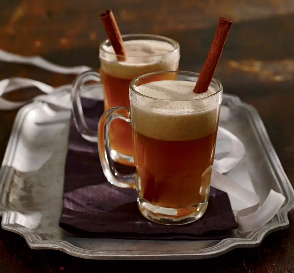 Hot Buttered Rum with Cider