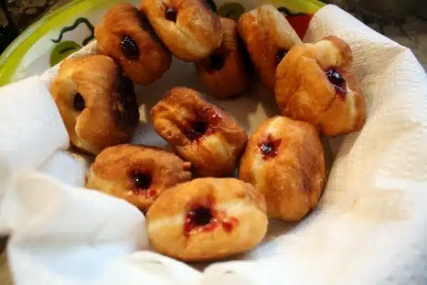 Easy Homemade Jelly-Filled Donuts