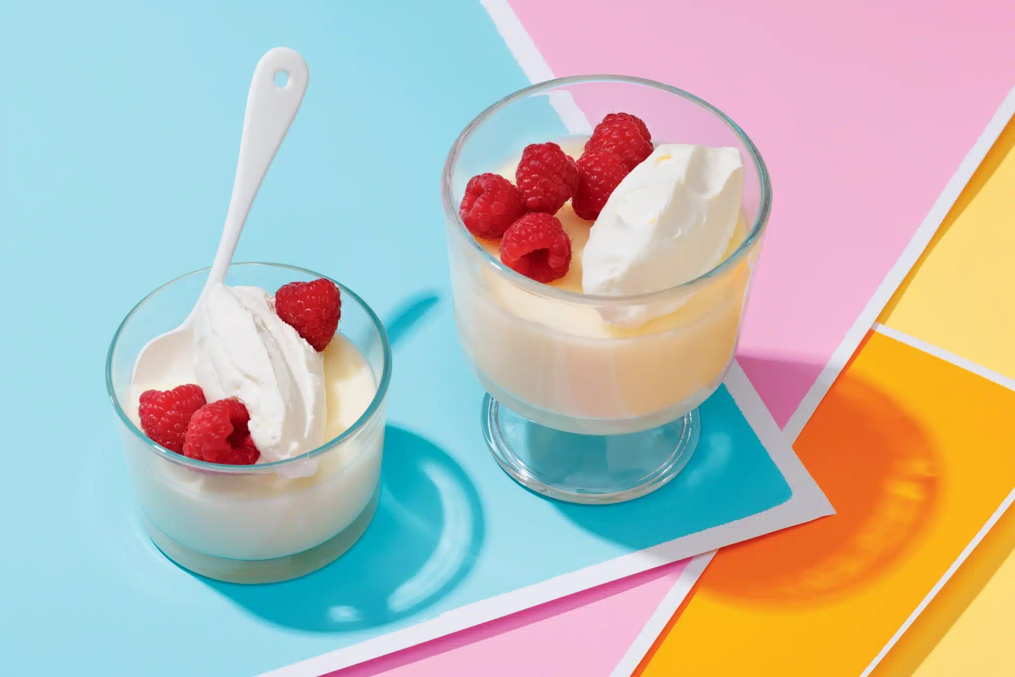 Lemon Possets with Mascarpone Cream