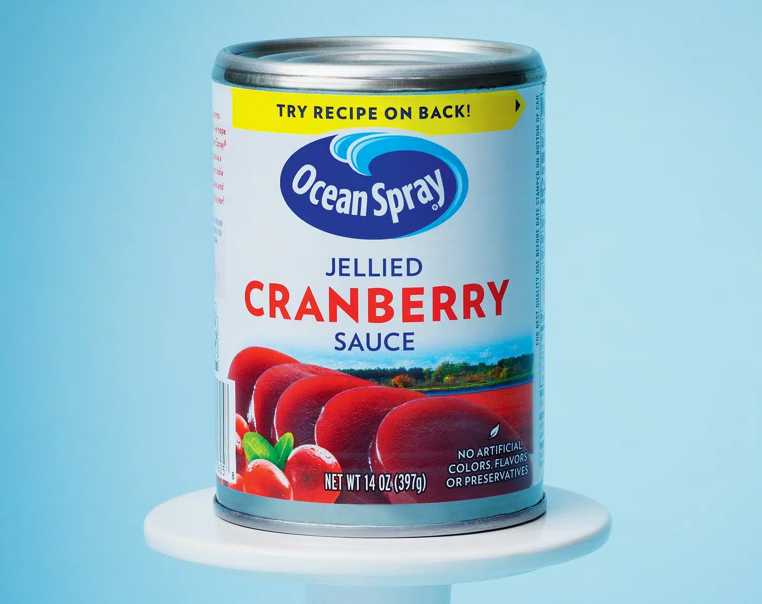 Plop Star | An Ode to Canned Cranberry Sauce