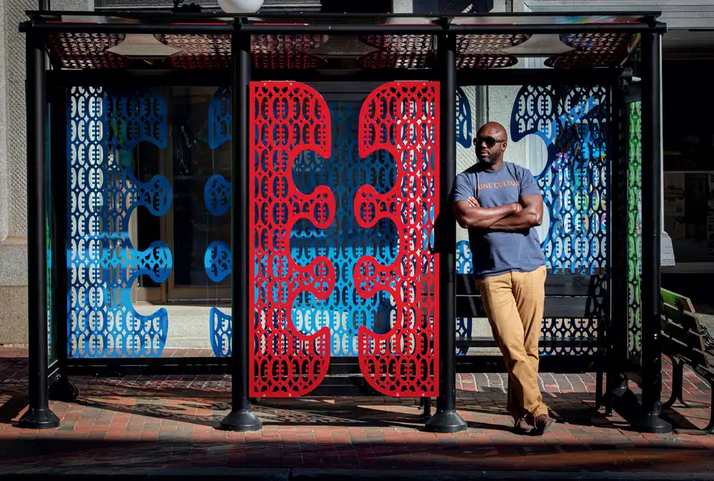 Maine Designer Ebenezer Akakpo’s Stories in the Symbols