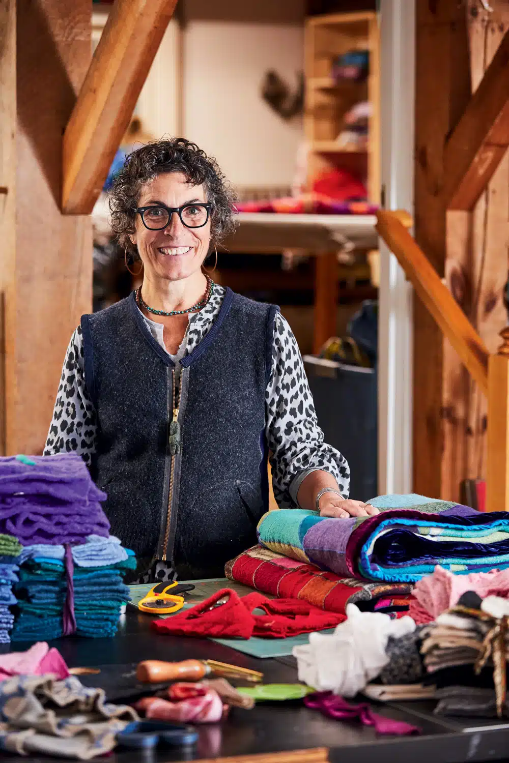 The Upcycled Life of Fabric Artist Crispina ffrench | Open Studio