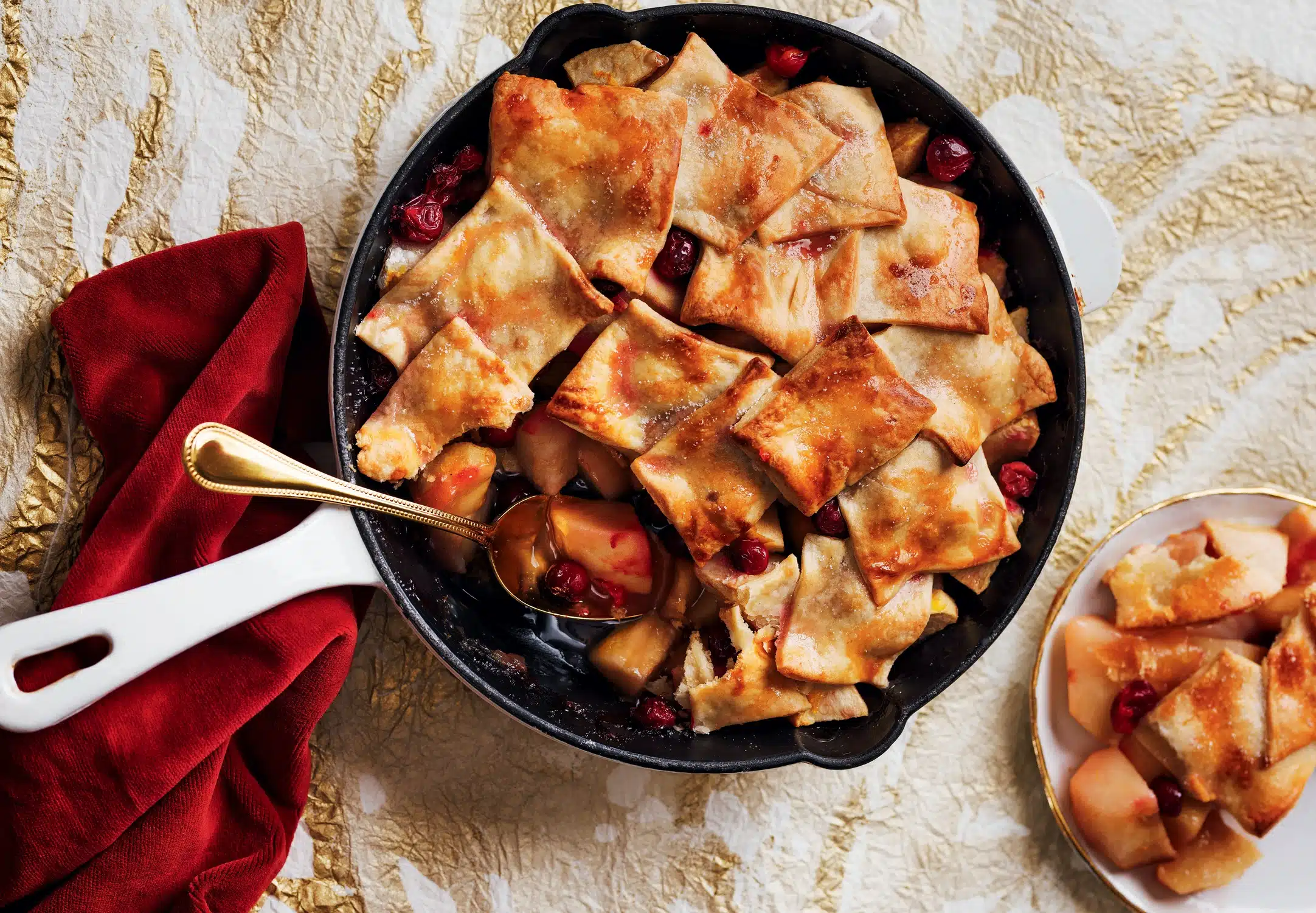 Pear-Apple-Cranberry Pandowdy