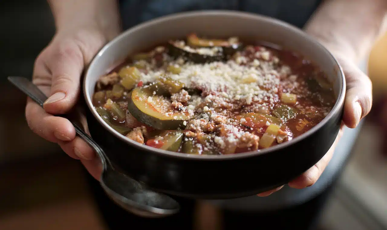 Hope Murphy’s Italian Sausage Zucchini Soup