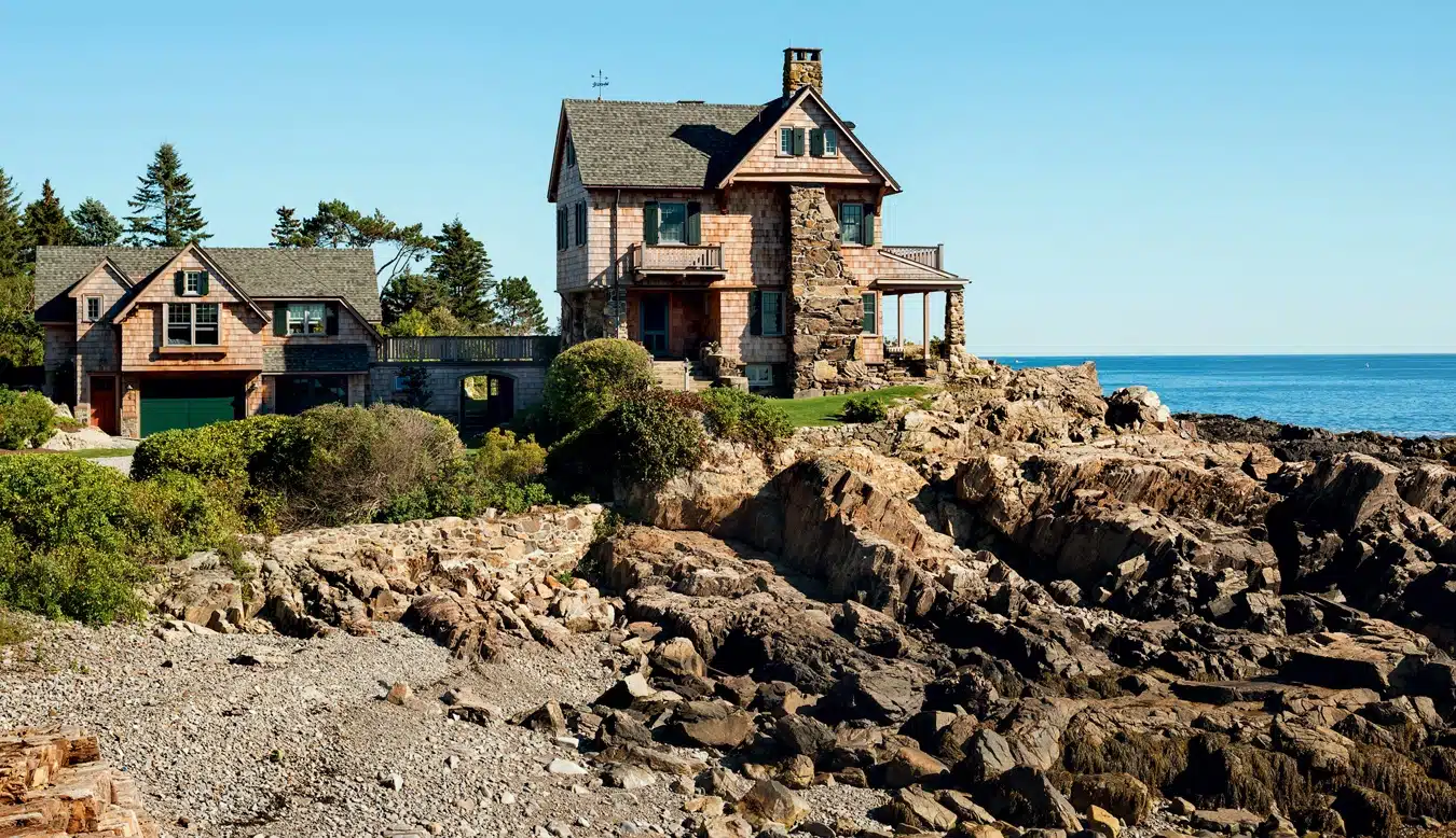 How the Casual Luxury of Shingle Style Came to Define the Grand New England Summer Cottage