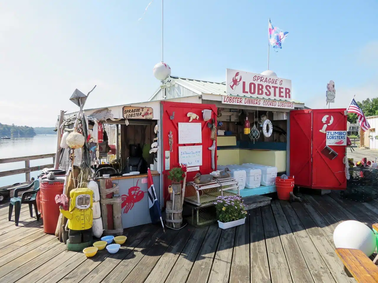 In Praise of Sprague’s Lobster in Wiscasset, Maine