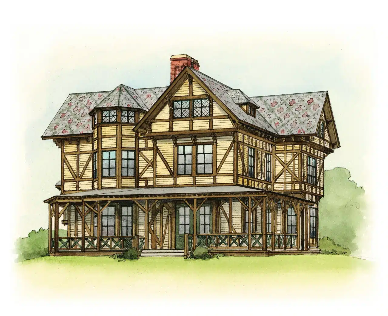New England Architecture 101 – Stick Style