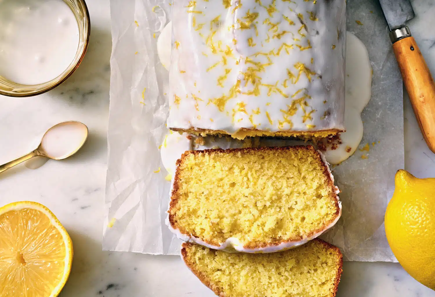 Triple-Lemon Loaf Cake