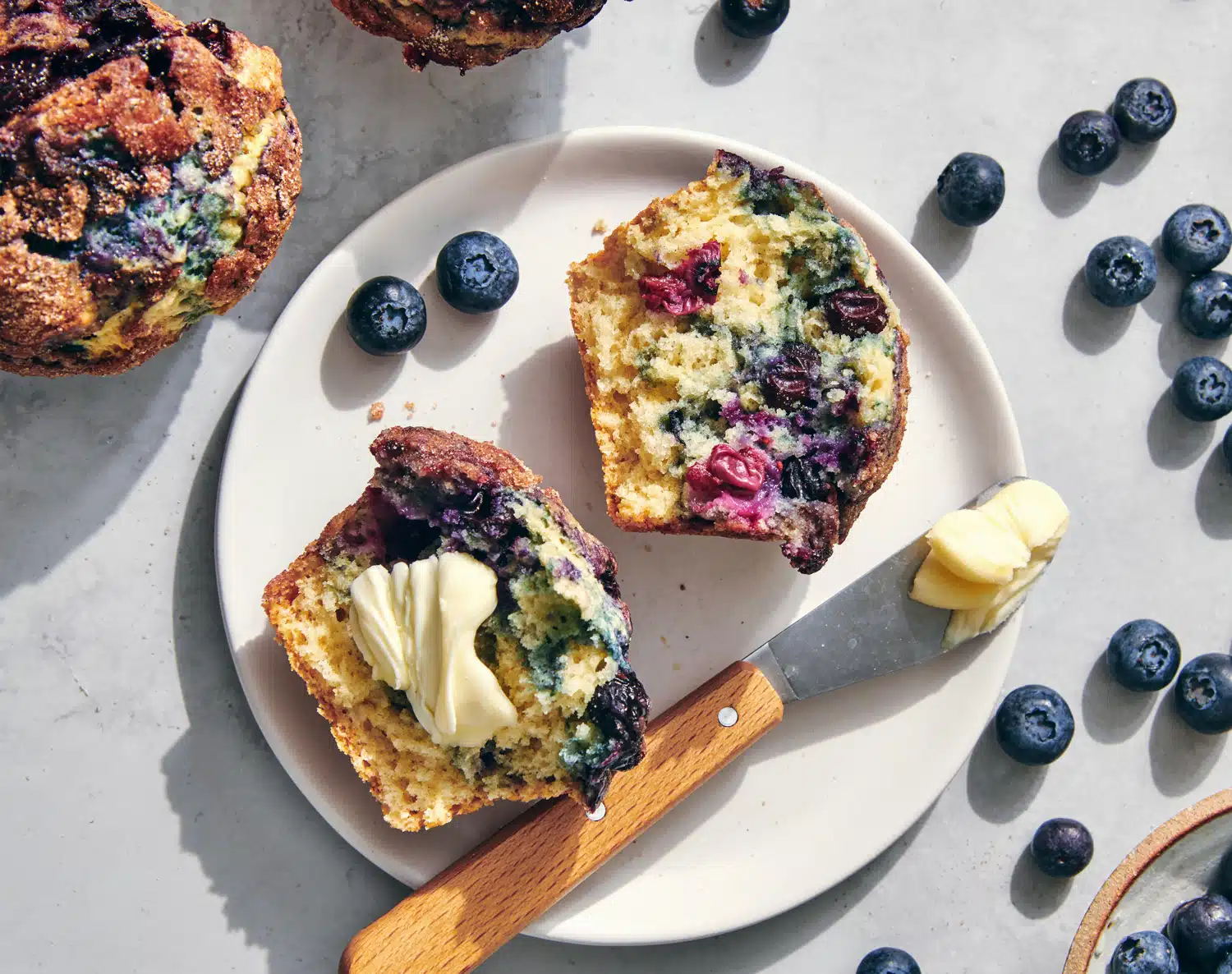 Very Blueberry Muffins