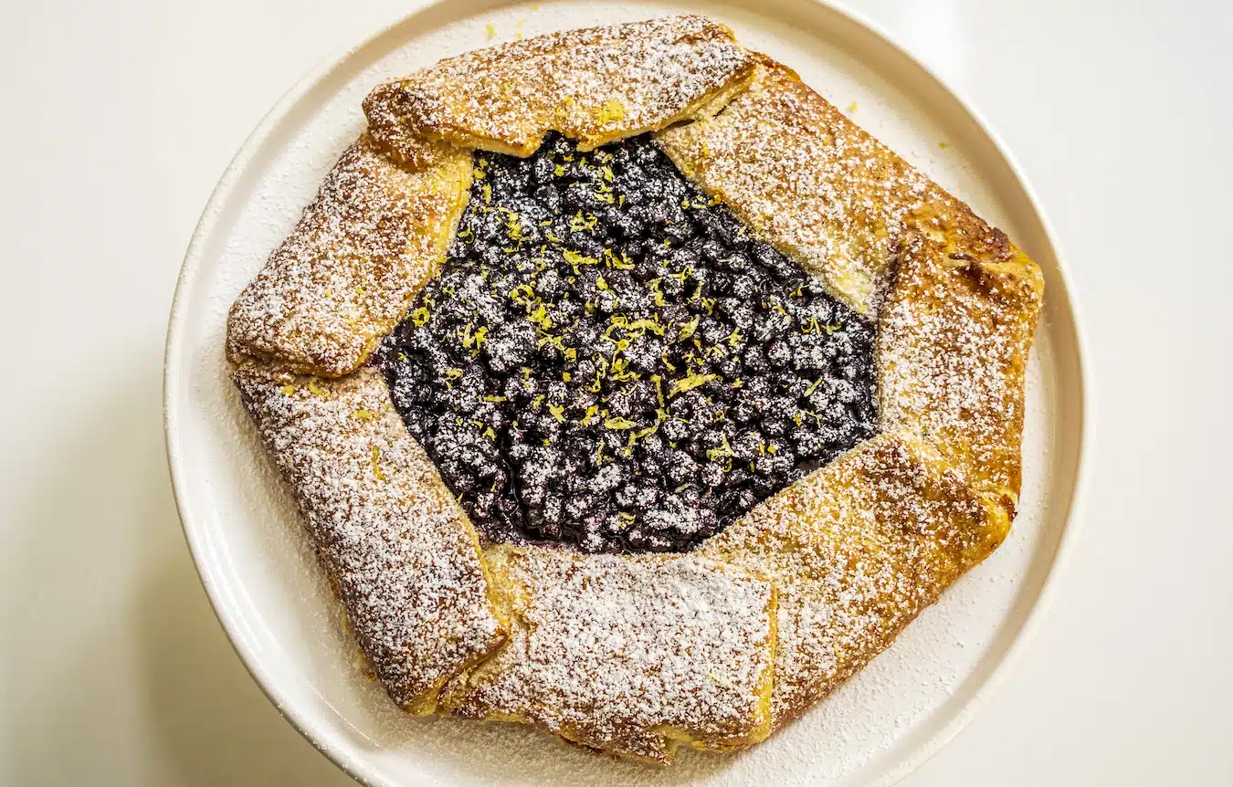Camden Harbour Inn’s Blueberry Galette