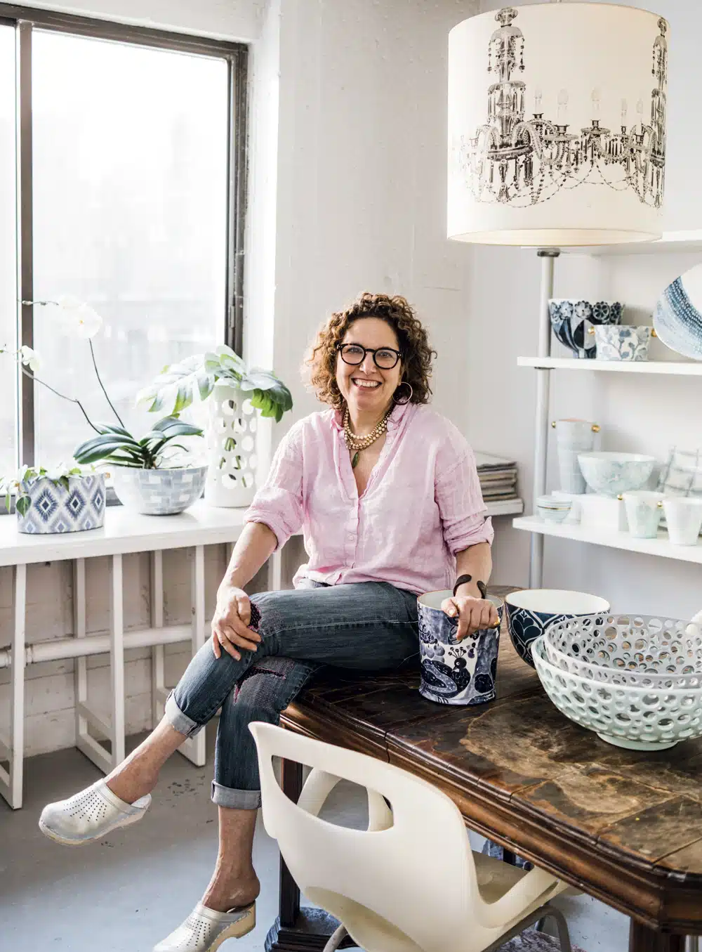 Jill Rosenwald’s Colorful Pottery