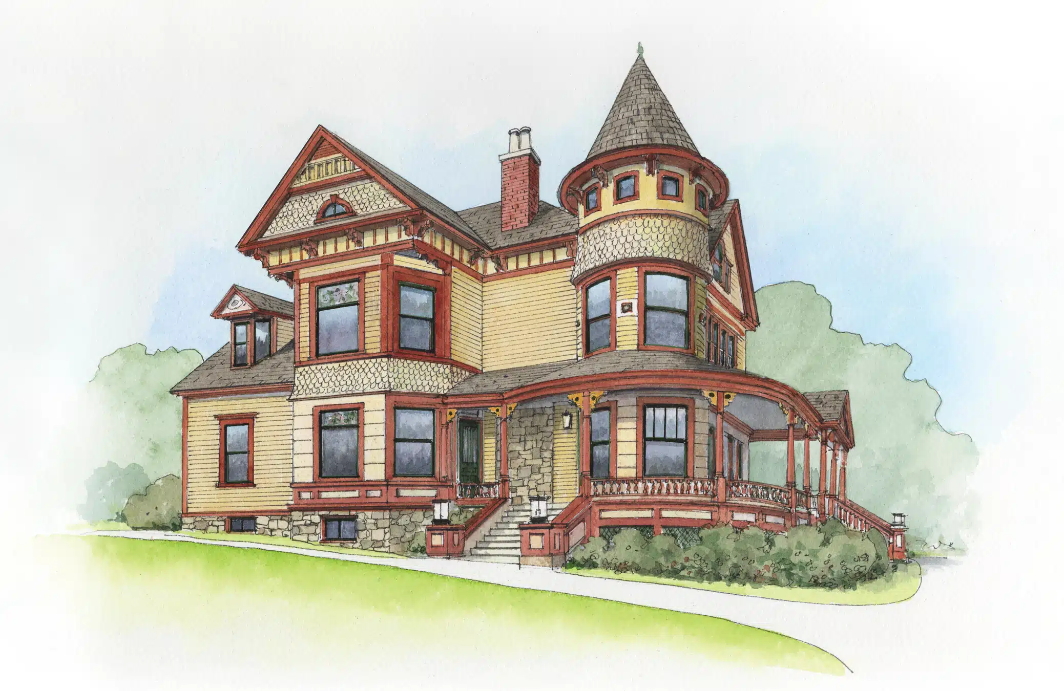 New England Architecture 101 – Queen Anne
