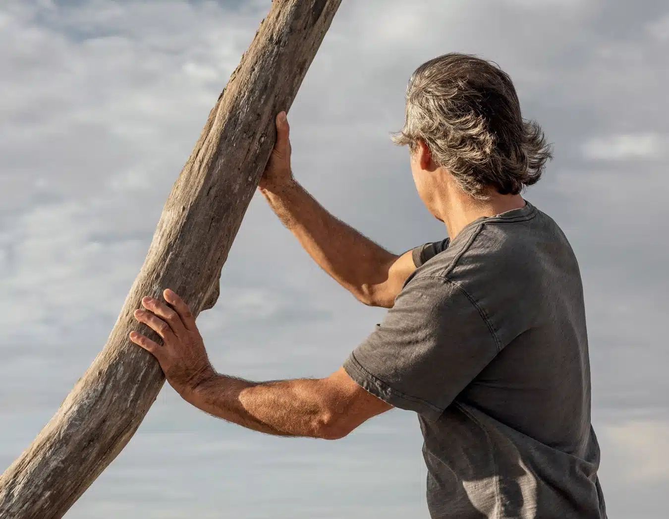Maine Driftwood Artist Michael Fleming