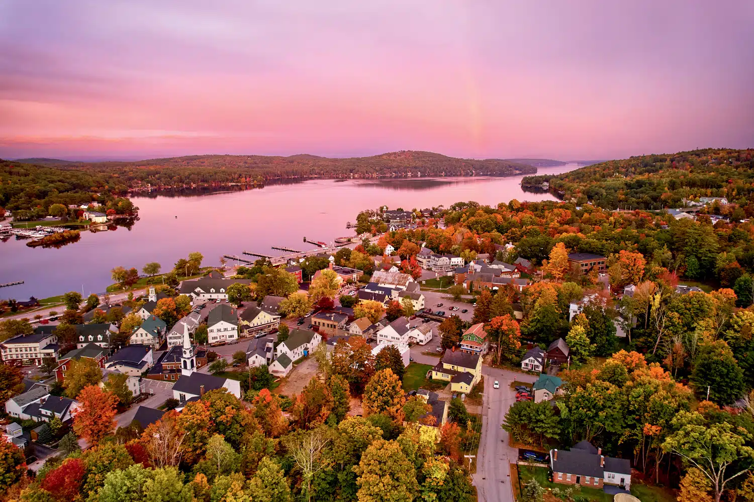 Fall Weekend on Lake Winnipesaukee